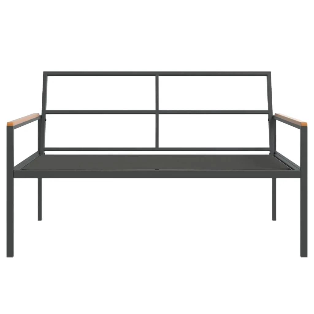 4 Piece Garden Lounge Set with Cushions Anthracite Steel Price
