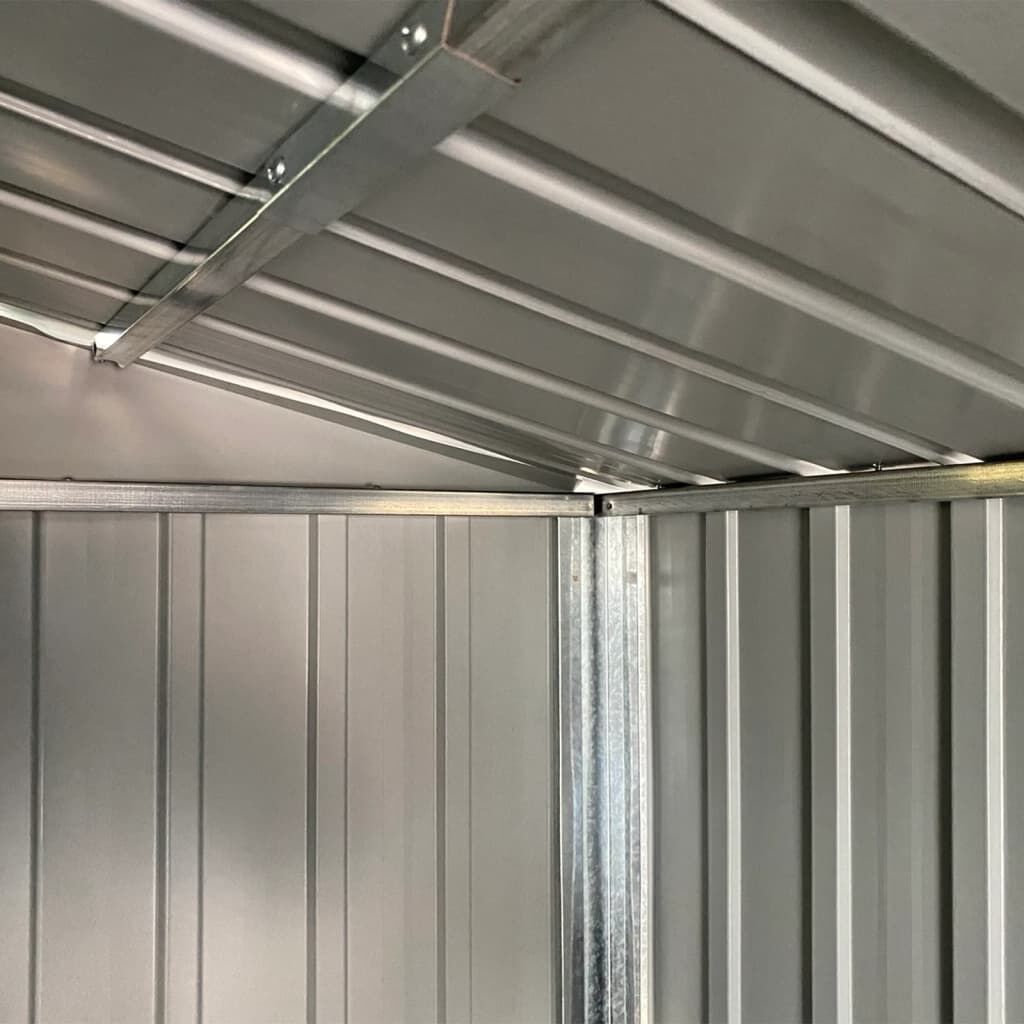 Garden Shed Green 191x555x198 cm Galvanised Steel Price