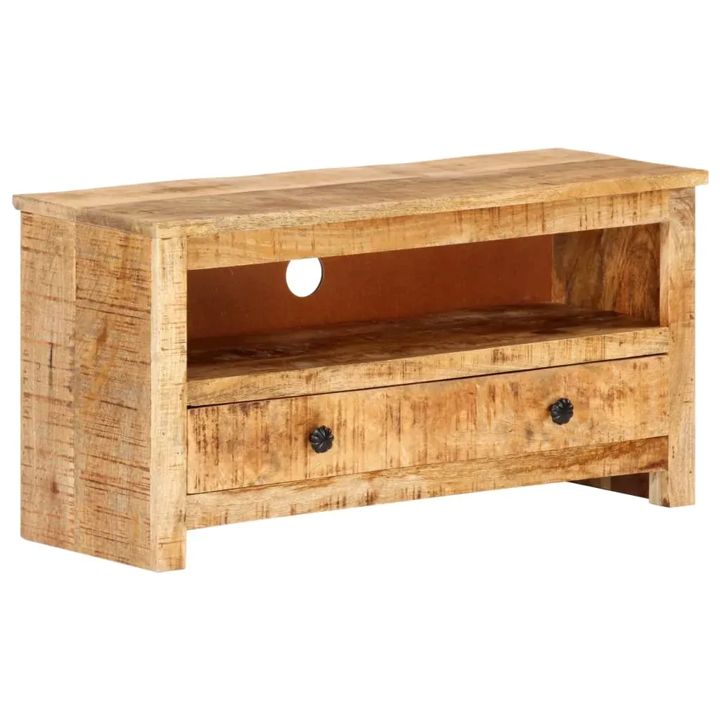 TV Cabinet 79x30x40 cm Rough Mango Wood Price