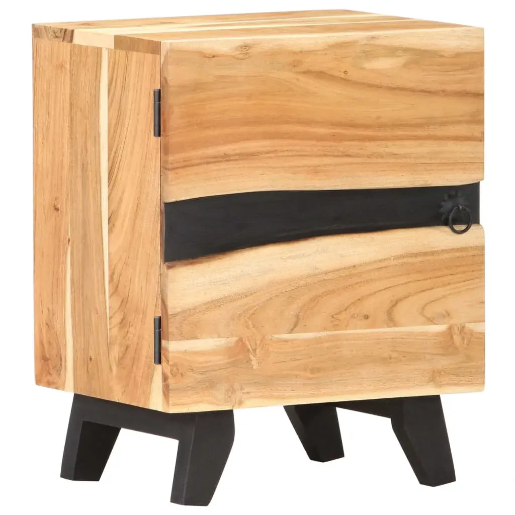 Bedside Cabinet 40x30x51 cm Solid Acacia Wood Price