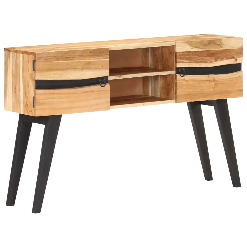 Sideboard 120x30x75 cm Solid Acacia Wood Price