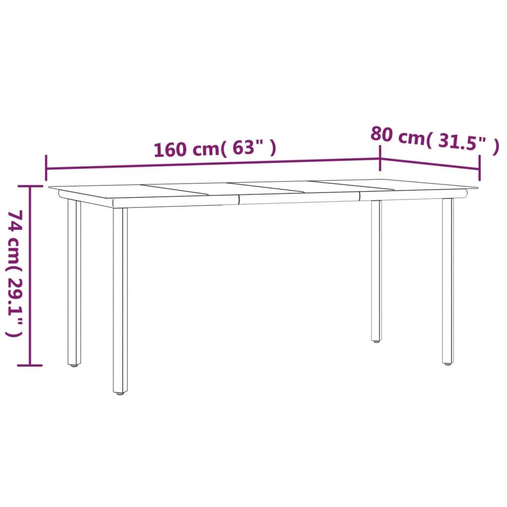 4 Piece Garden Dining Set with Cushions Grey Poly Rattan Price