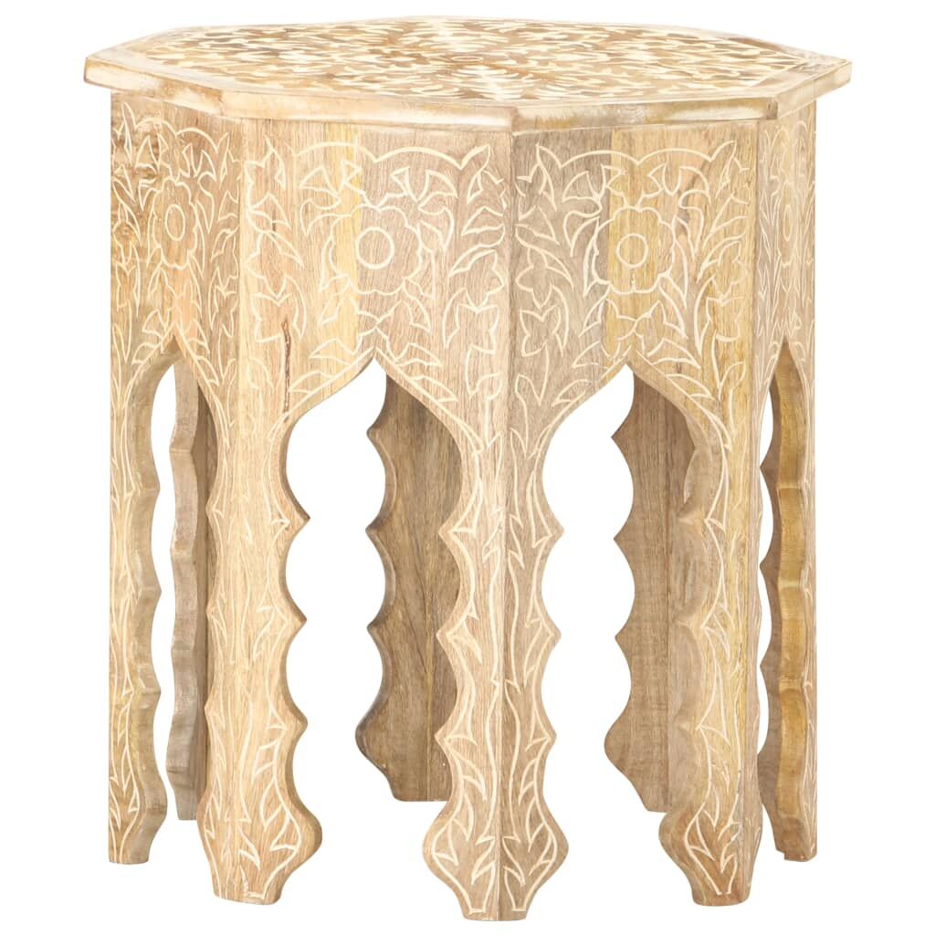 Side Table ?48 cm Solid Mango Wood Price
