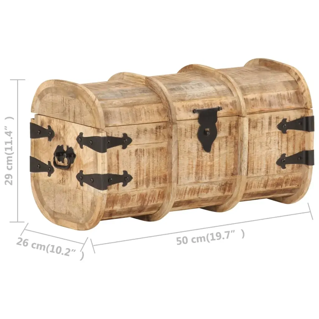 Storage Chests 2 Pieces Solid Mango Wood Price
