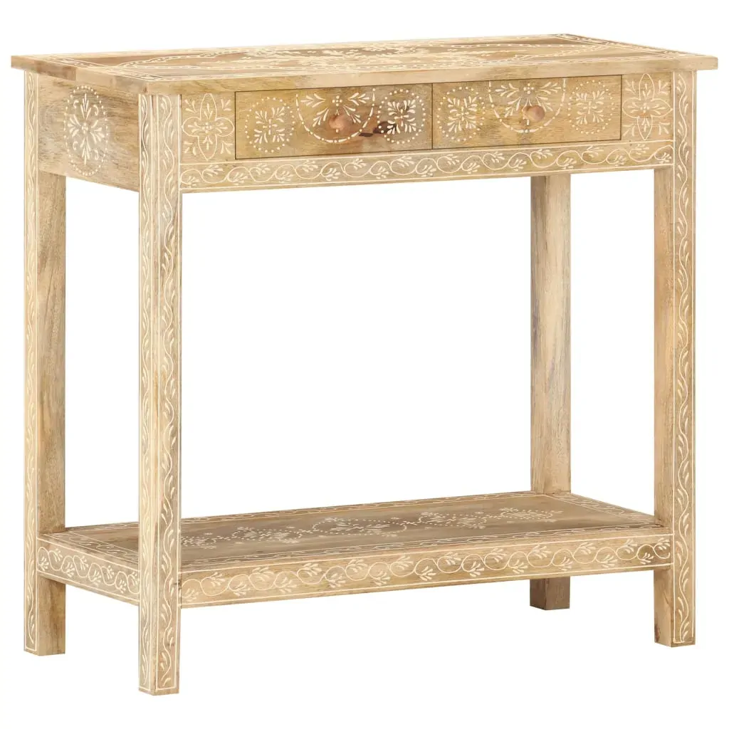 Console Table 80x35x74 cm Solid Mango Wood Price