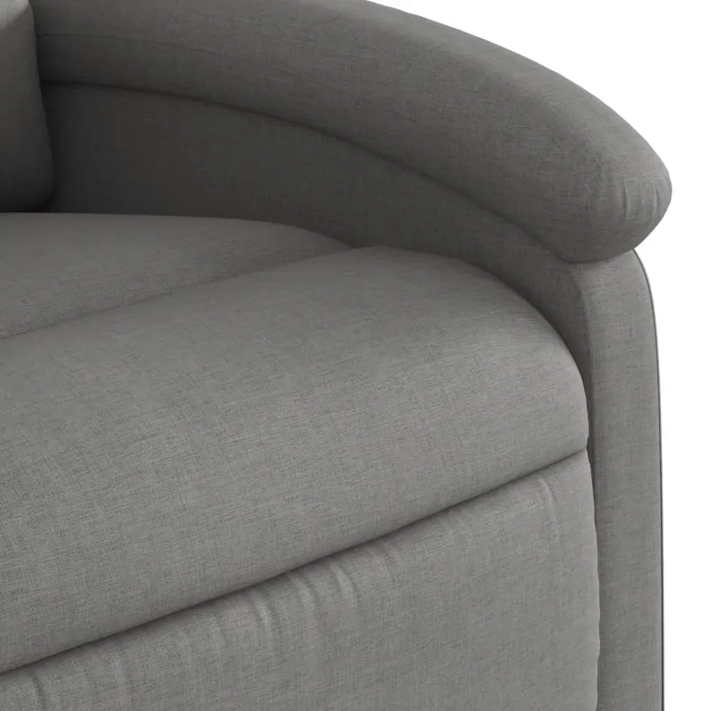 Electric Massage Recliner Chair Dark Grey Fabric Price