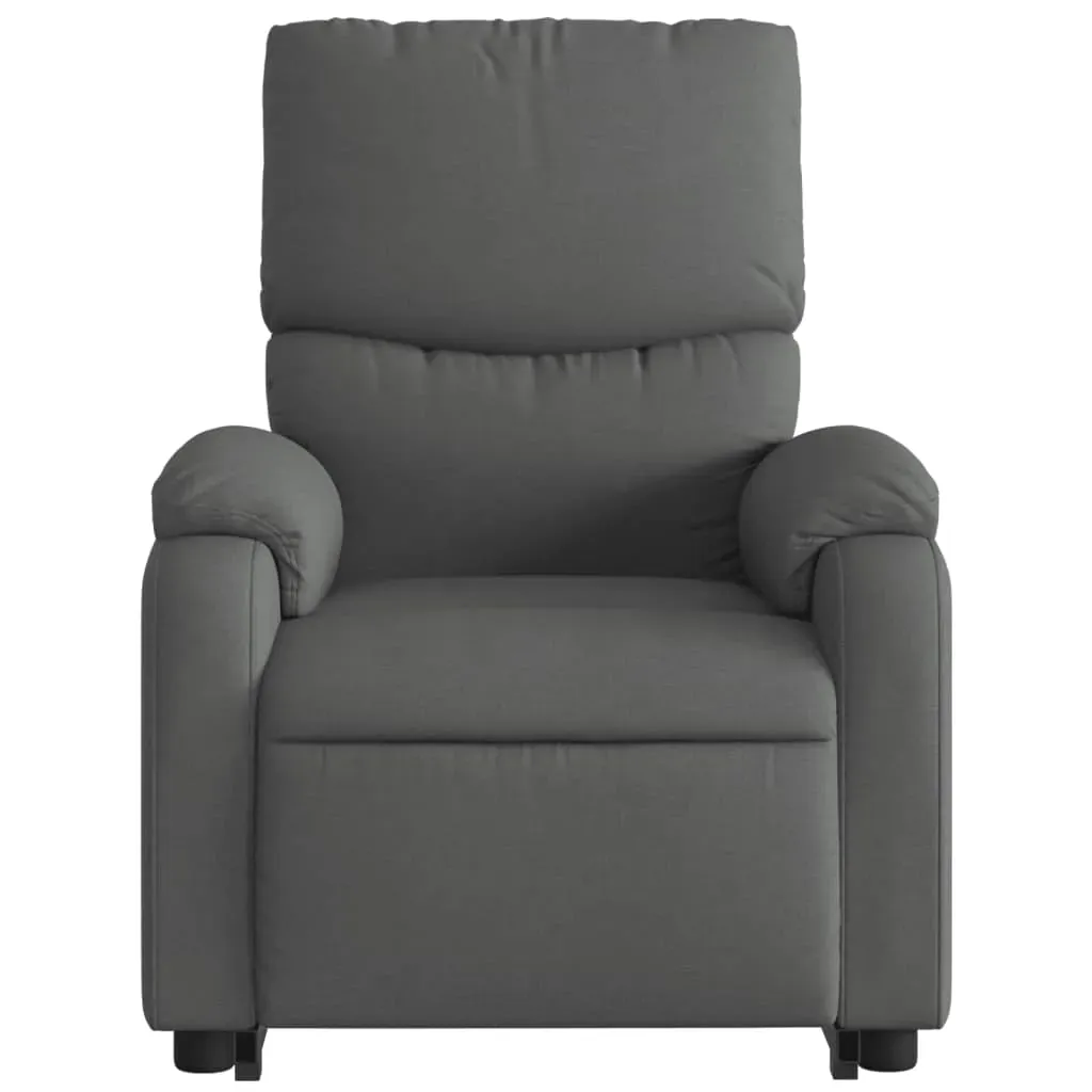 Electric Stand up Recliner Chair Dark Grey Fabric Price