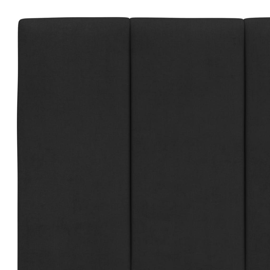 Bed Frame without Mattress Black 152x203 cm Queen Velvet Price