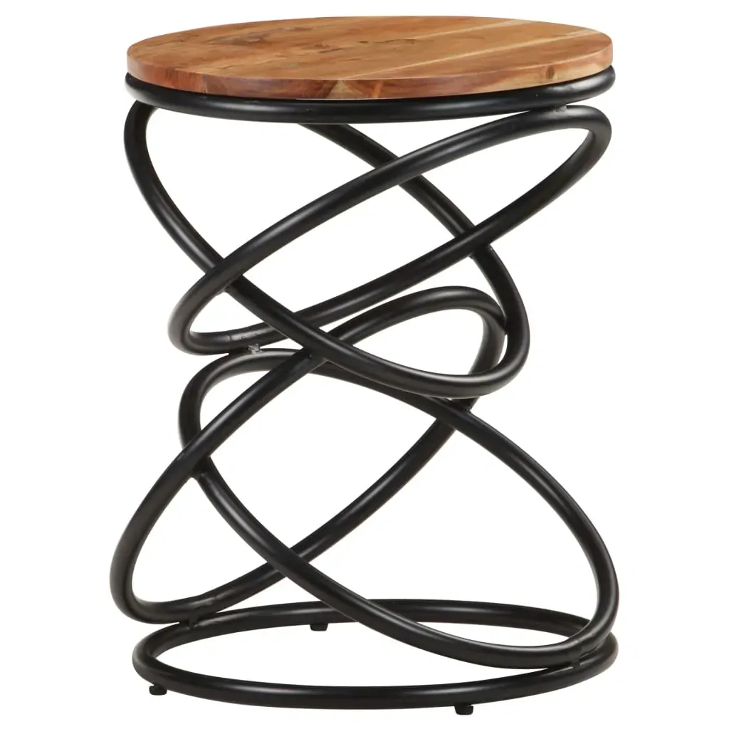 End Table 40x40x52 cm Solid Acacia Wood Price