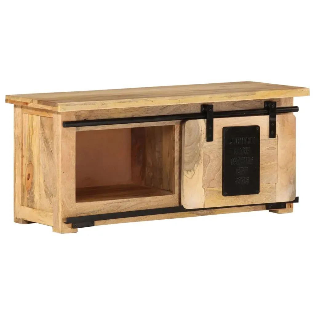 TV Cabinet 90x35x40 cm Solid Wood Mango Price