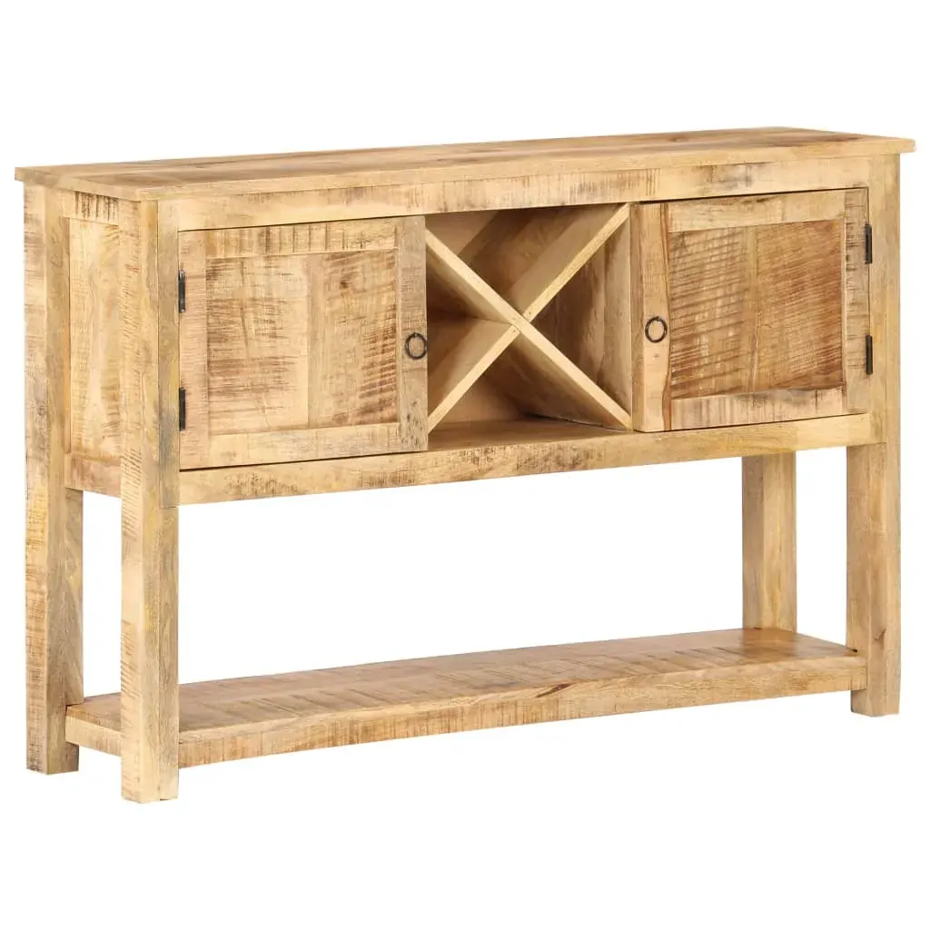 Sideboard 120x30x76 cm Rough Mango Wood Price
