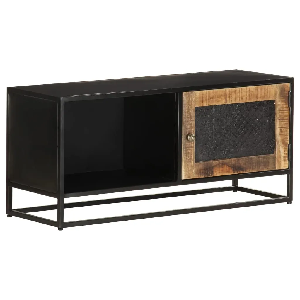 TV Cabinet 90x30x40 cm Rough Mango Wood Price