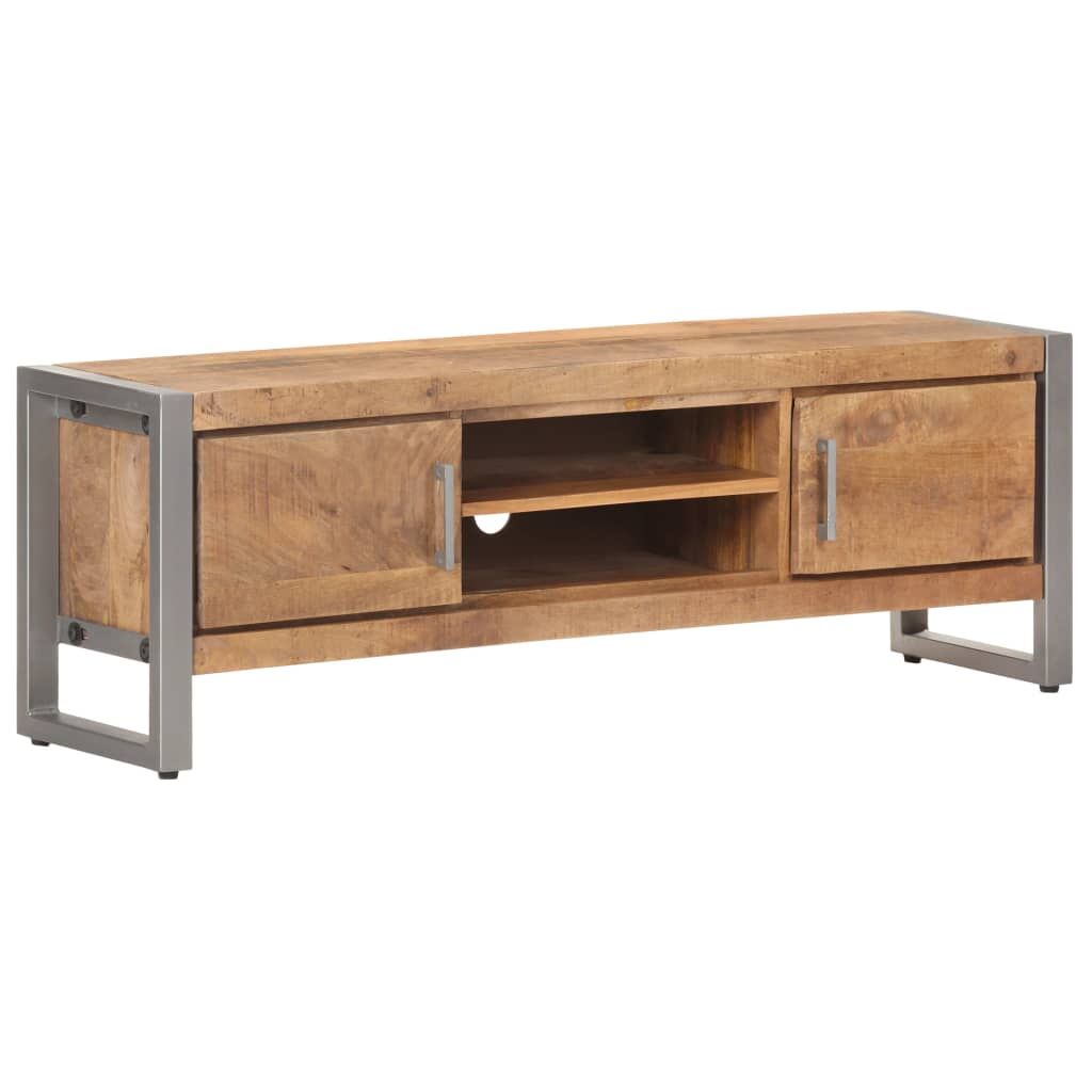 TV Cabinet 120x30x40 cm Rough Mango Wood Price