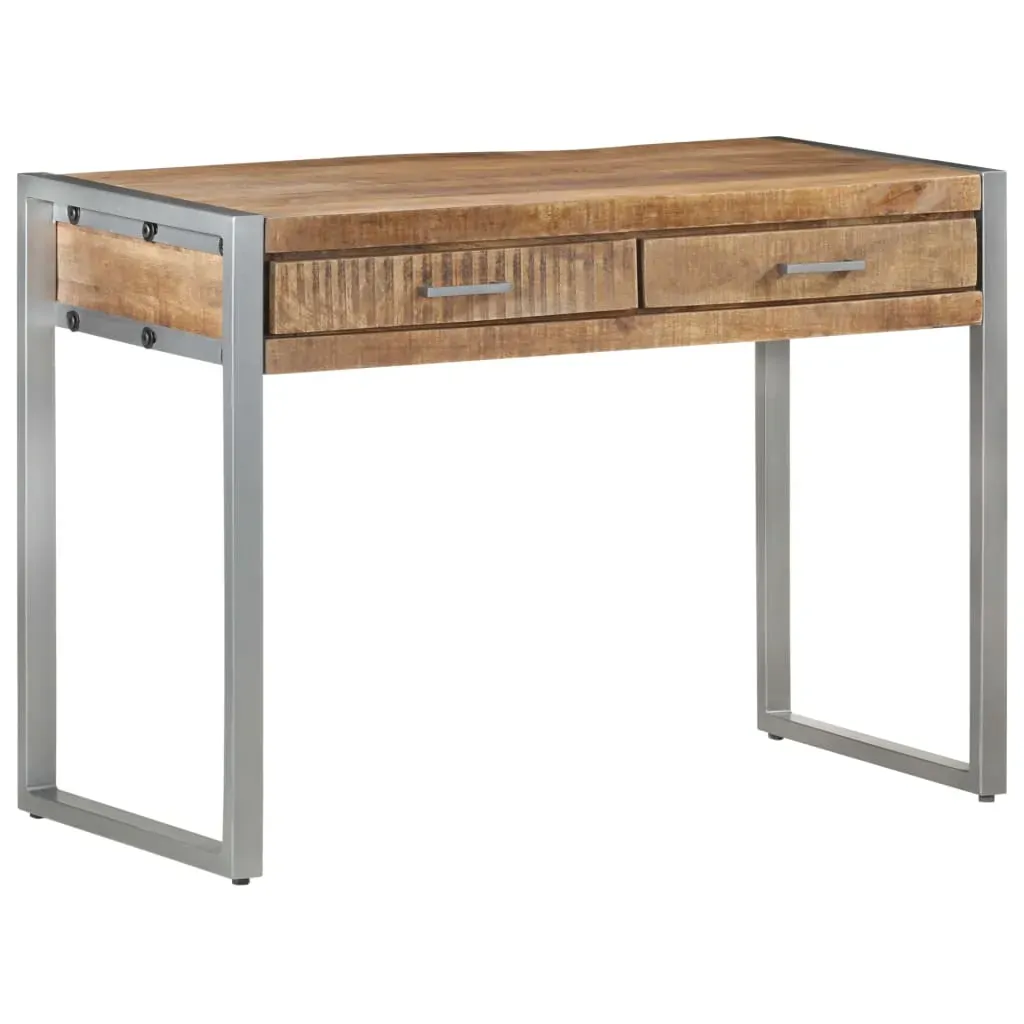 Desk 108x50x75 cm Rough Mango Wood Price