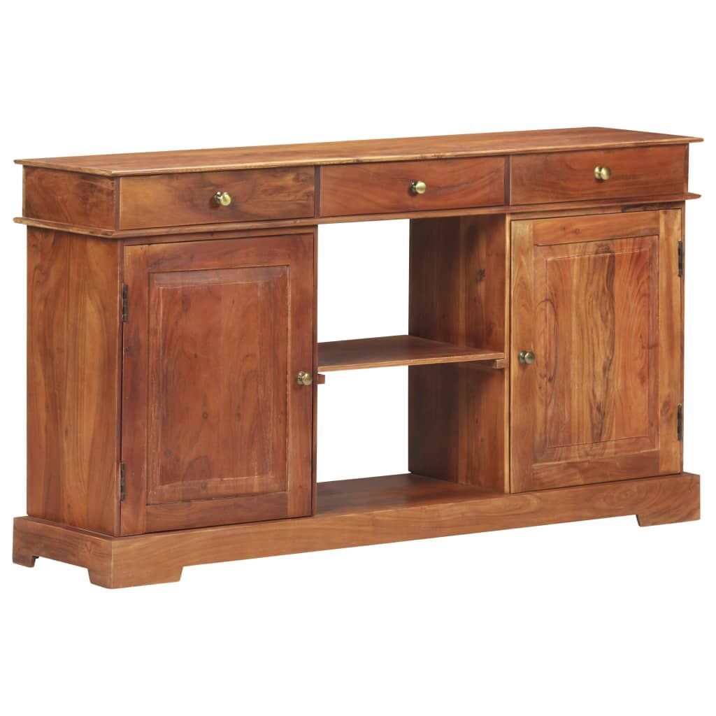 Sideboard 135x35x75 cm Solid Acacia Wood Price