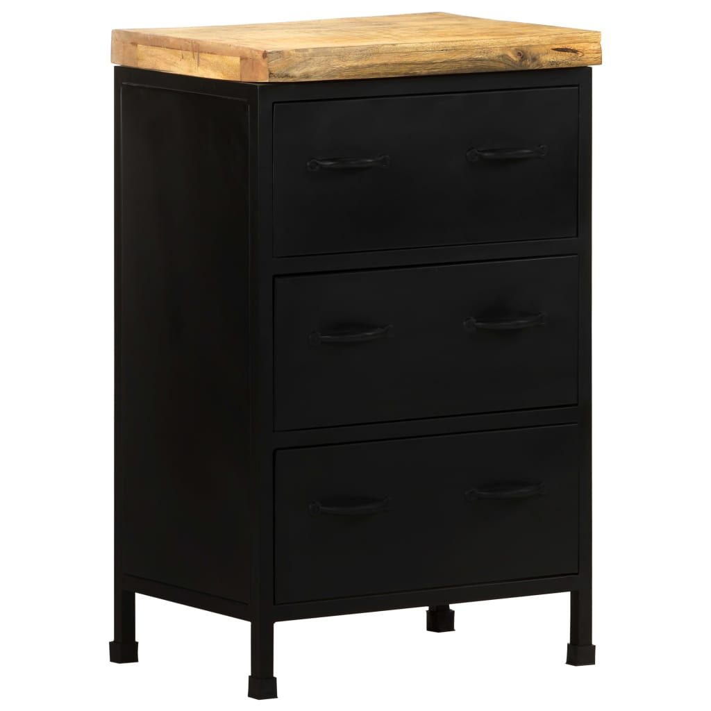 Sideboard 47x35x76 cm Rough Mango Wood Price