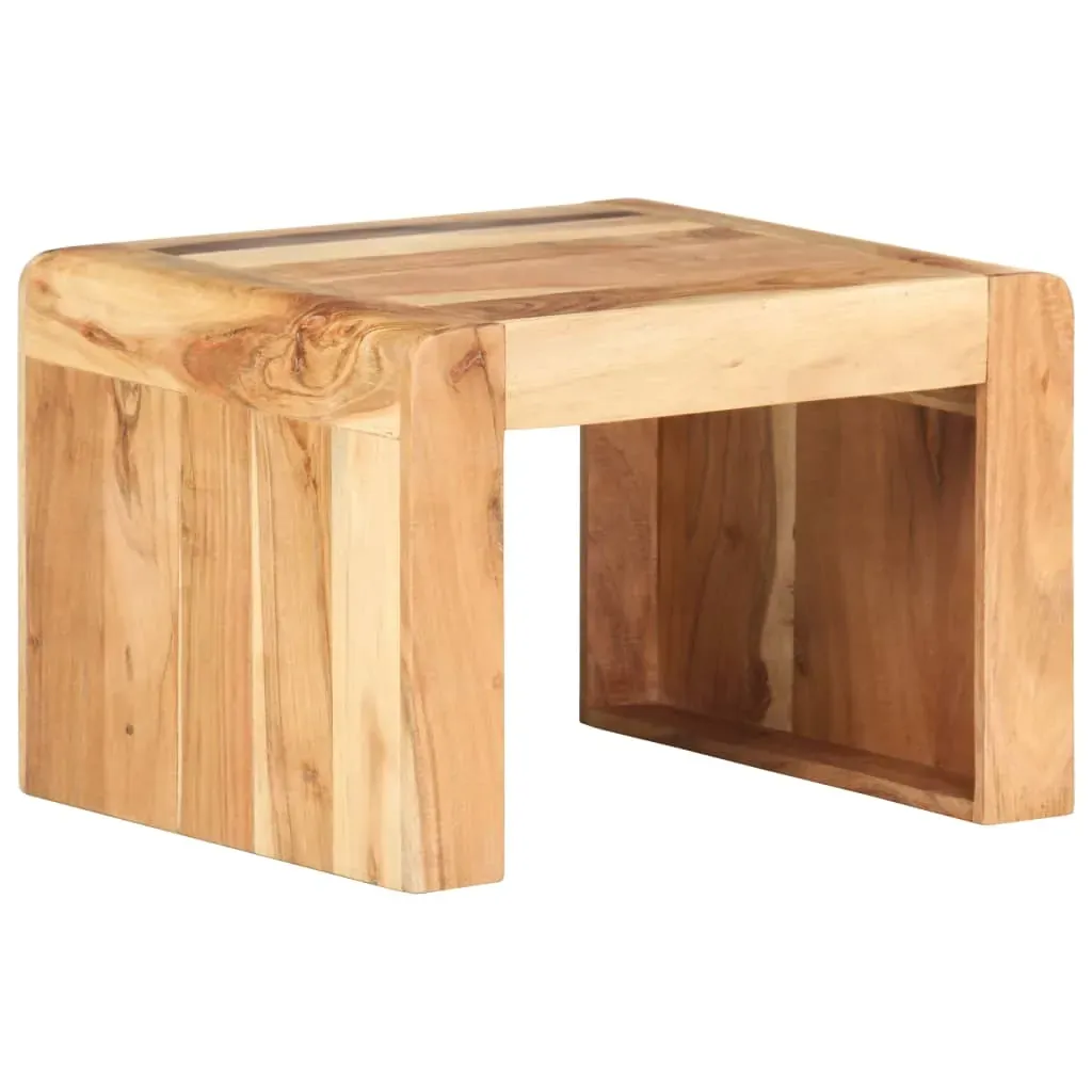 Side Table 43x40x30 cm Solid Acacia Wood Price