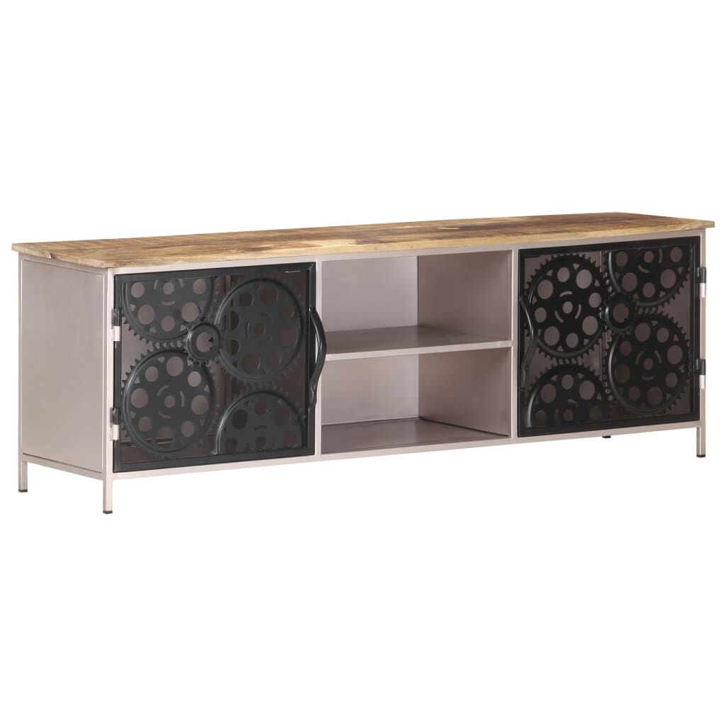 TV Cabinet 120x30x40 cm Rough Mango Wood Price