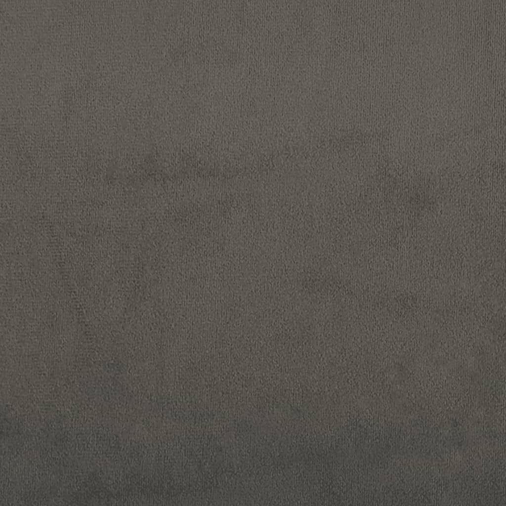 Bed Frame without Mattress Dark Grey 152x203 cm Queen Velvet Price