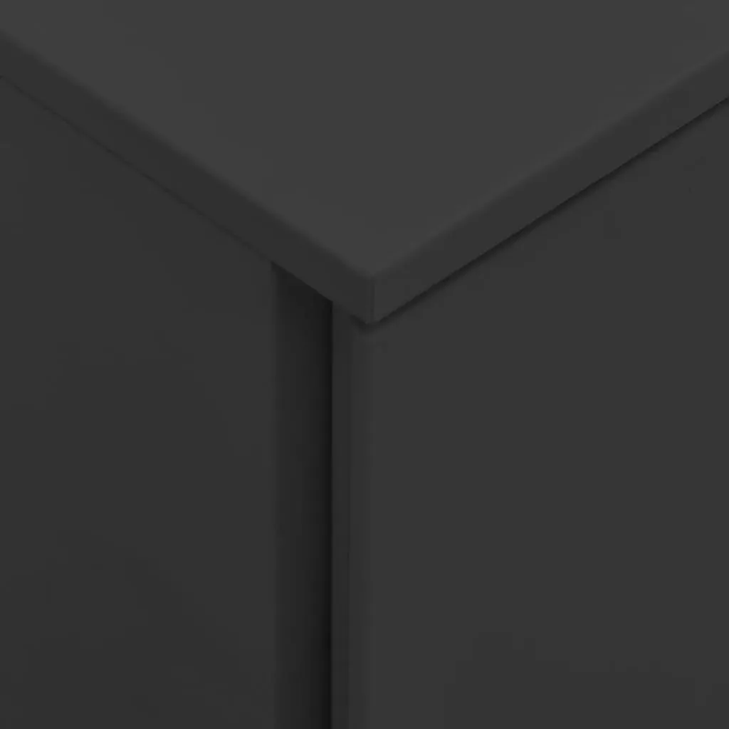 Mobile File Cabinet Anthracite 39x45x60 cm Steel Price