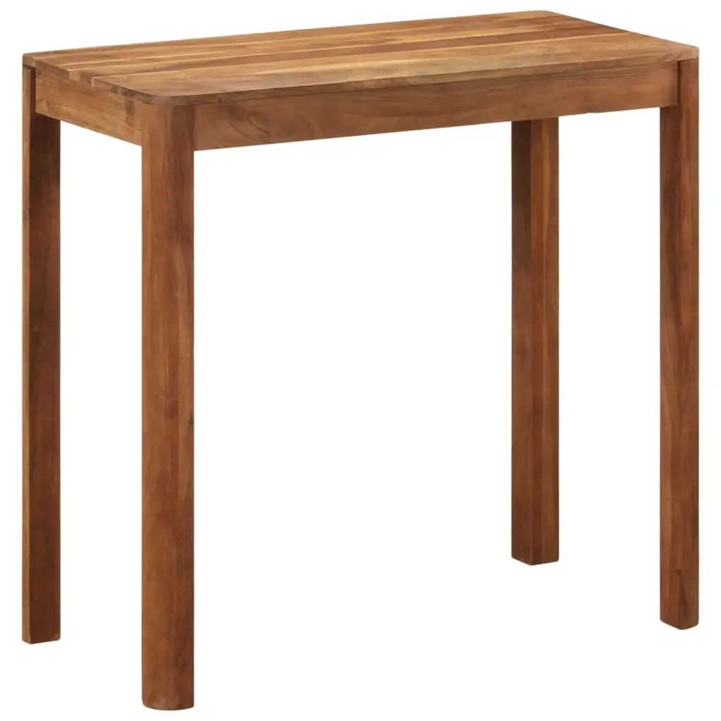 Bar Table Solid Wood Acacia with Honey Finish 110x55x106 cm Price