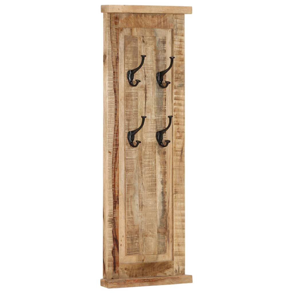 Coat Racks 2 pcs Solid Wood Mango 38x100 cm Price