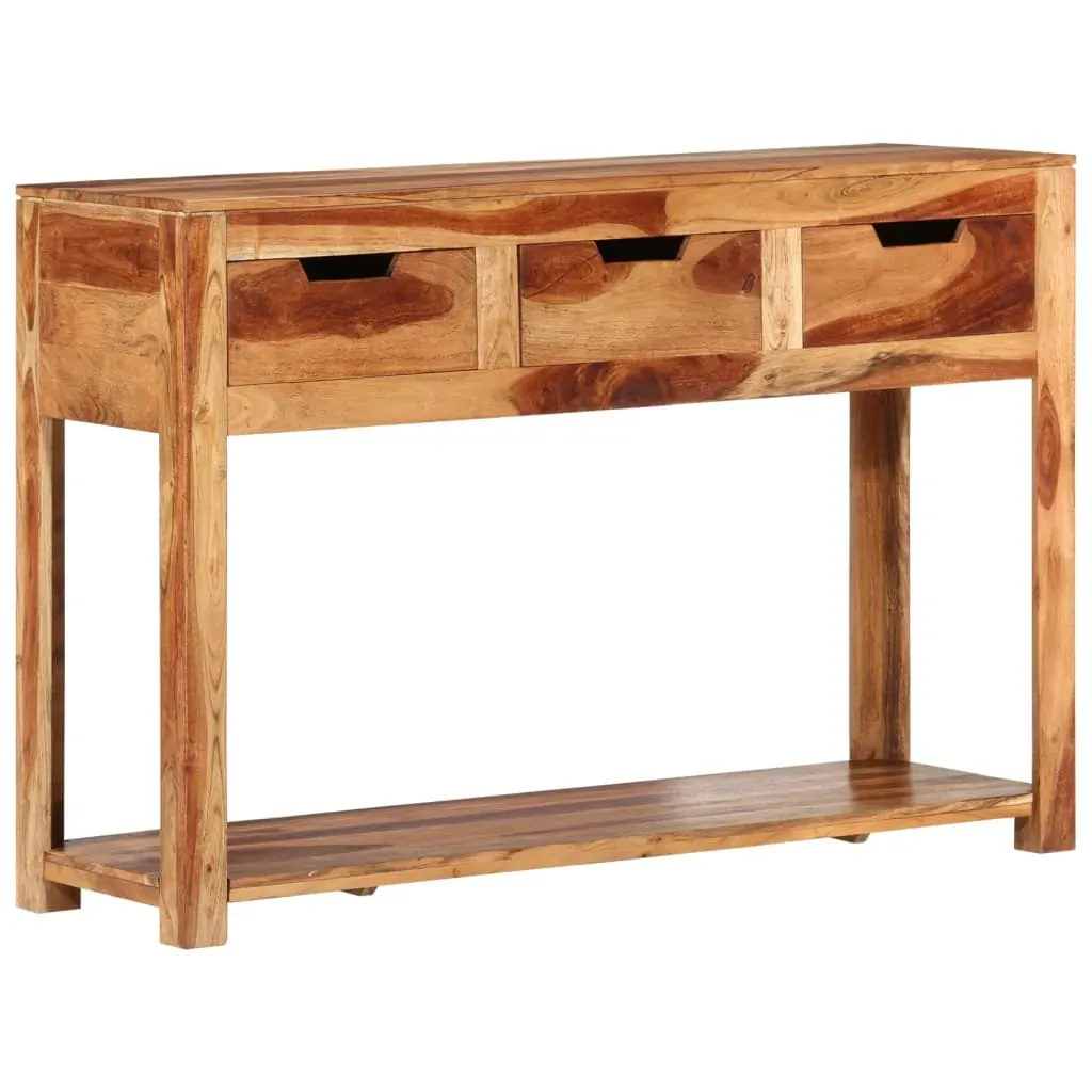 Console Table 110x35x75 cm Solid Wood Acacia Price