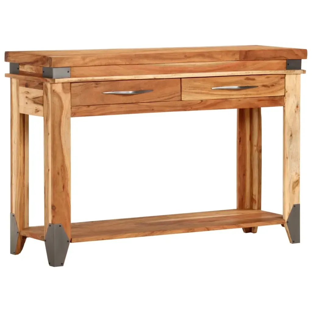 Console Table 110x34x74 cm Solid Wood Acacia Price