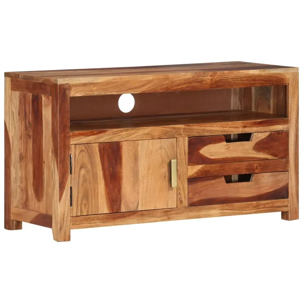 TV Cabinet 90x34.5x50 cm Solid Wood Acacia Price