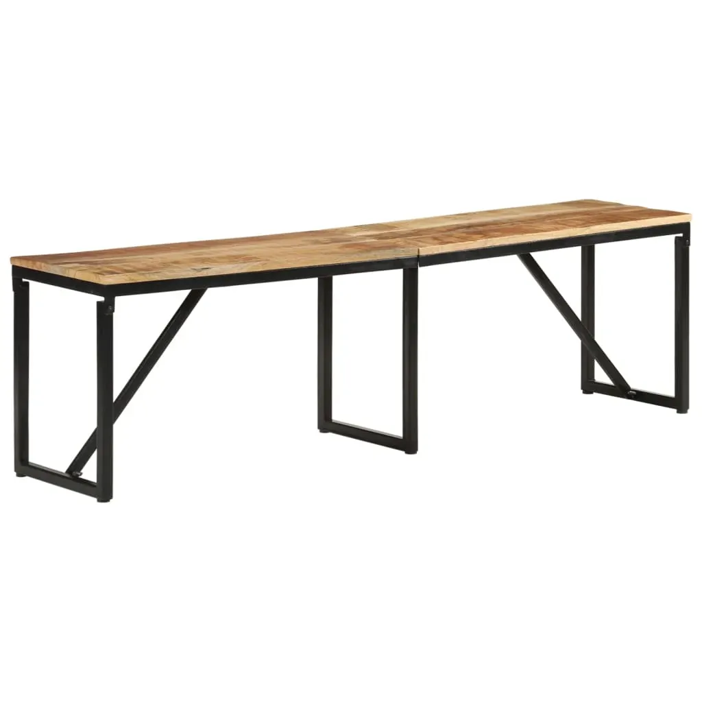Bench 160x35x46 cm Solid Wood Mango Price