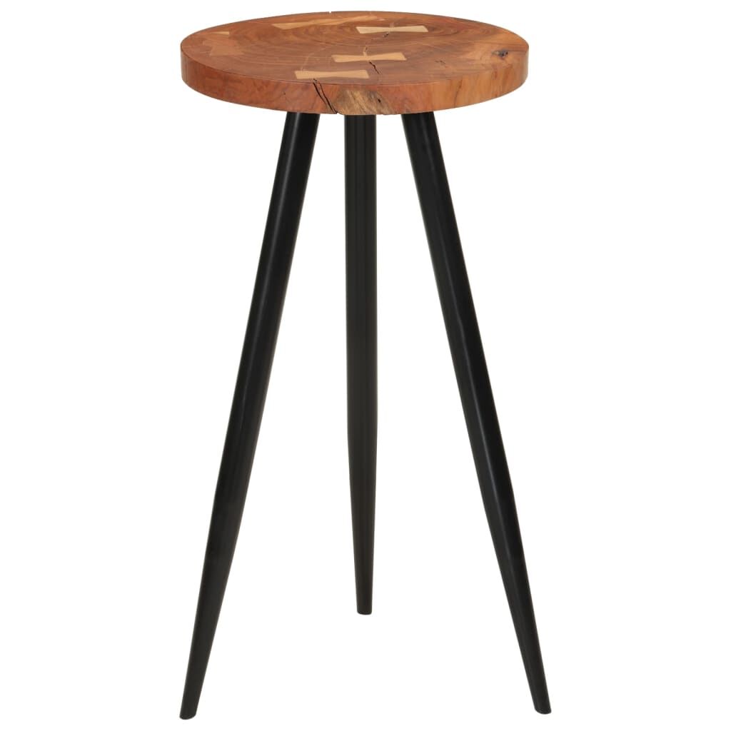Log Bar Table Ø53x105 cm Solid Wood Acacia Price