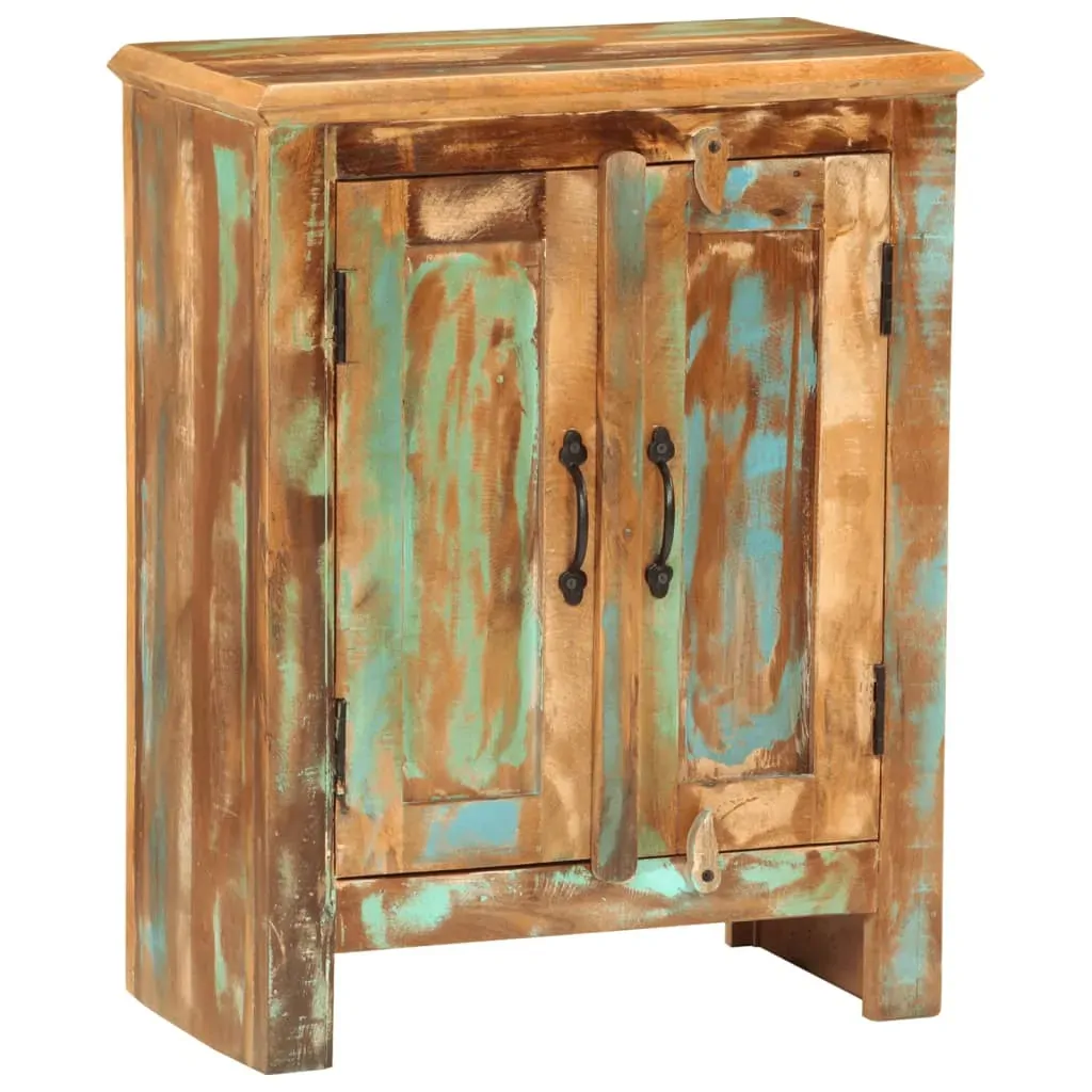 Sideboard with 2 Doors 55x30x70 cm Solid Wood Reclaimed Price