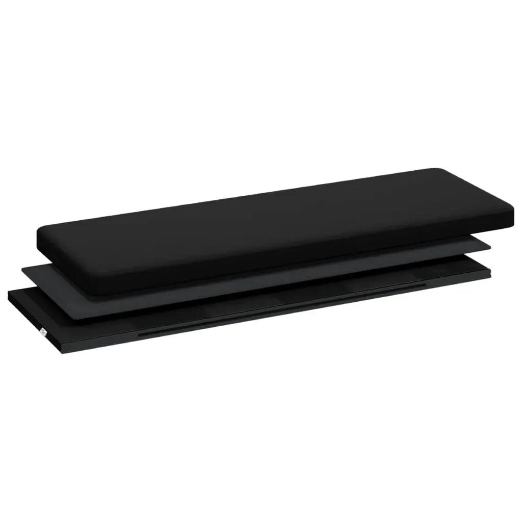 Storage Bench Foldable Black PVC Price