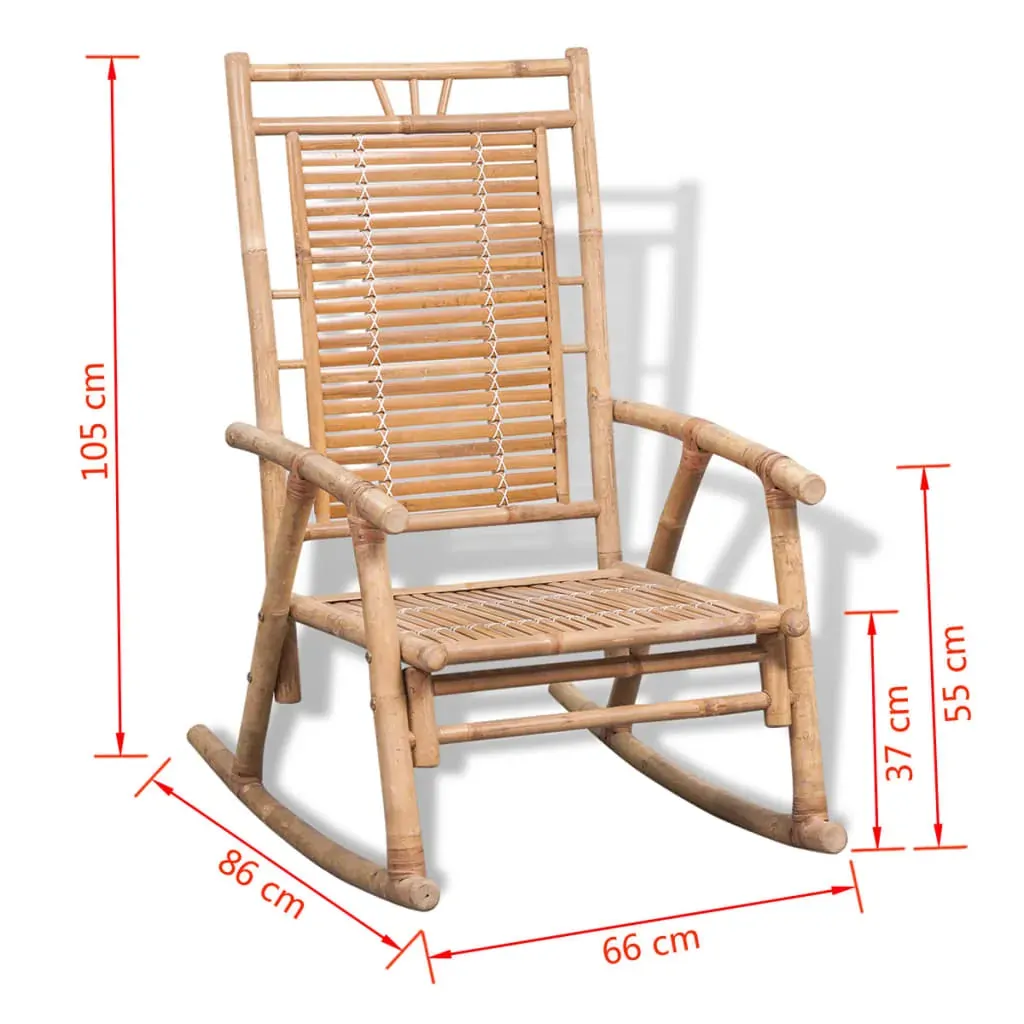 Rocking Chair Bamboo Price