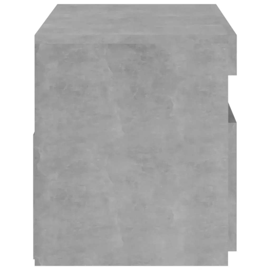 TV Cabinet with LED Lights Concrete Grey 75x35x40 cm Price