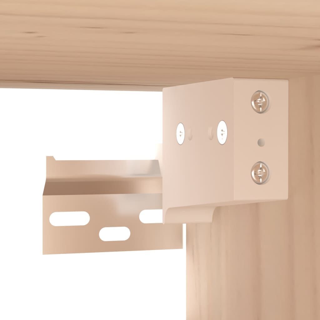 Wall Cabinets 2 pcs 80x30x30 cm Solid Wood Pine Price