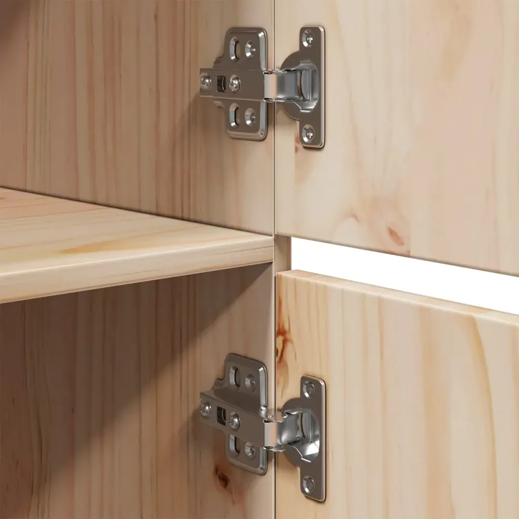 Highboard 34x40x108.5 cm Solid Wood Pine Price