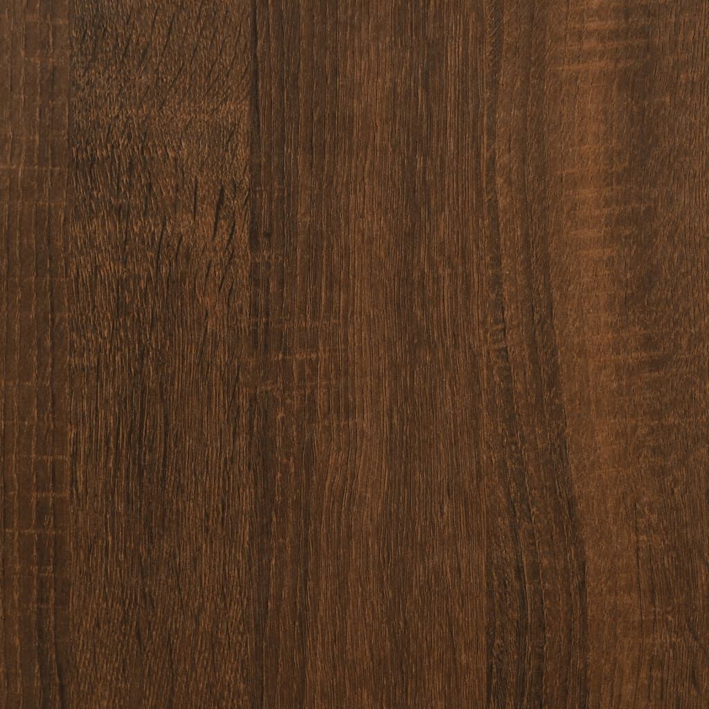 Bedside Cabinets 2 pcs Brown Oak 40x42x50 cm Engineered Wood Price