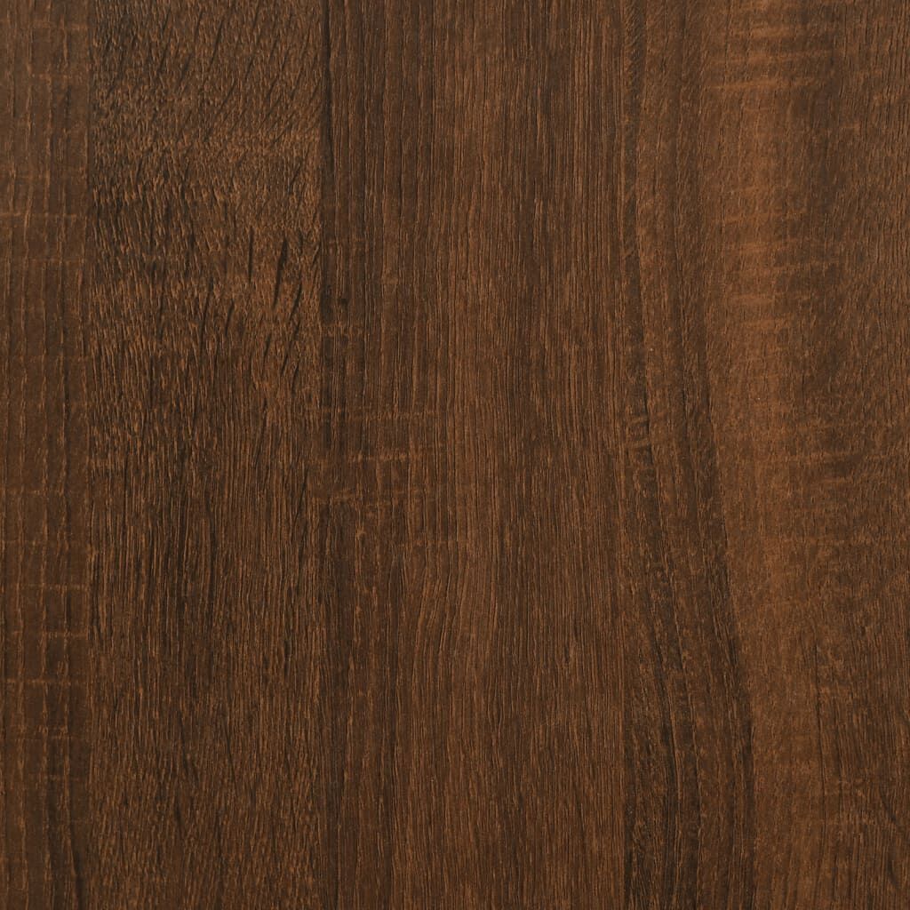 Bedside Cabinets 2 pcs Brown Oak 44x45x60 cm Engineered Wood Price