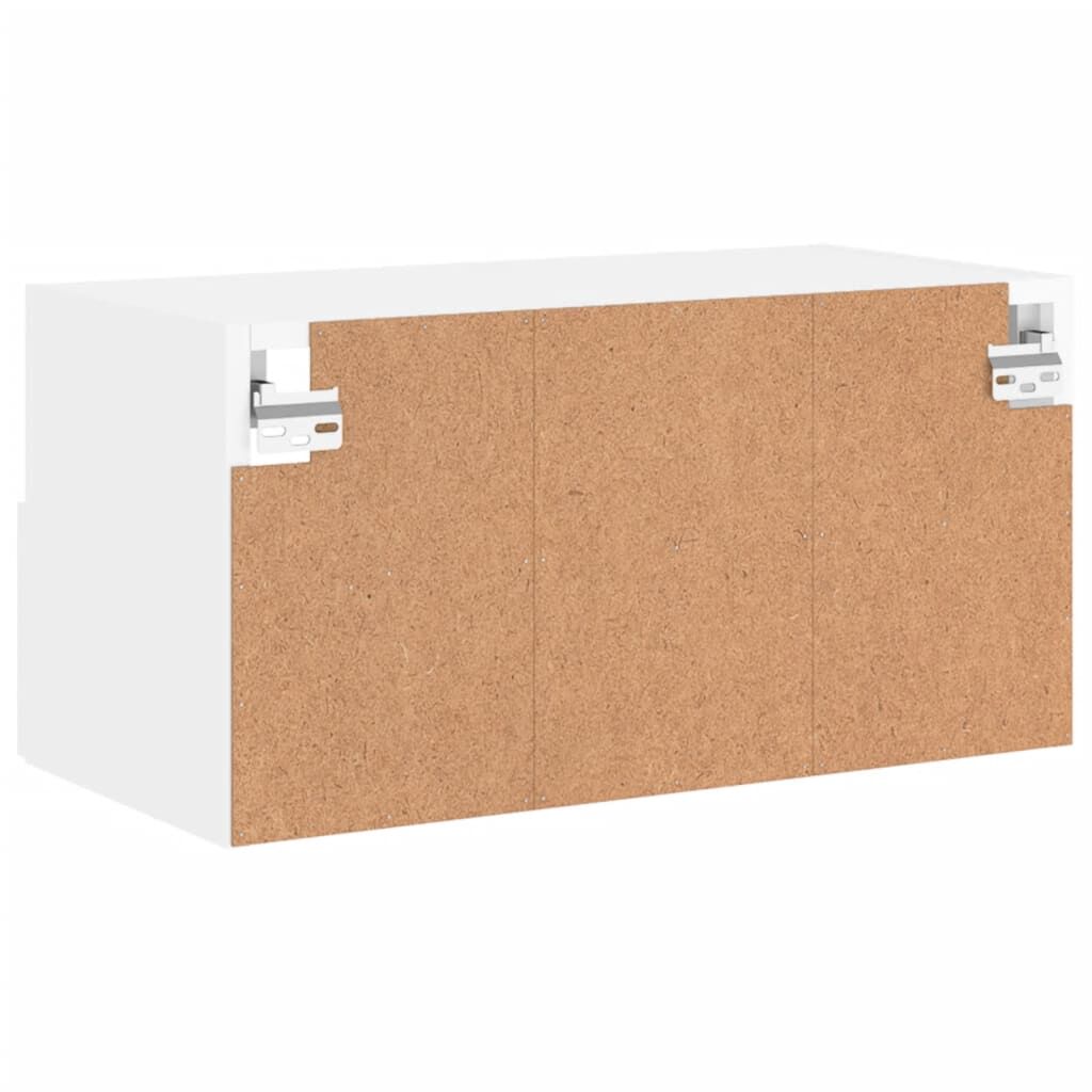 TV Wall Cabinet White 60x30x30 cm Engineered Wood Price
