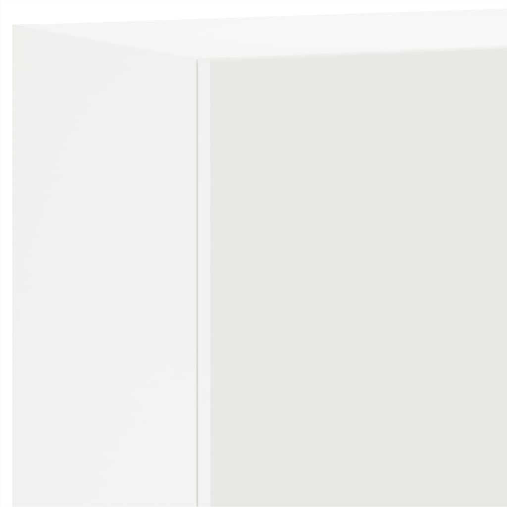 TV Wall Cabinets 2 pcs White 40.5x30x60 cm Engineered Wood Price