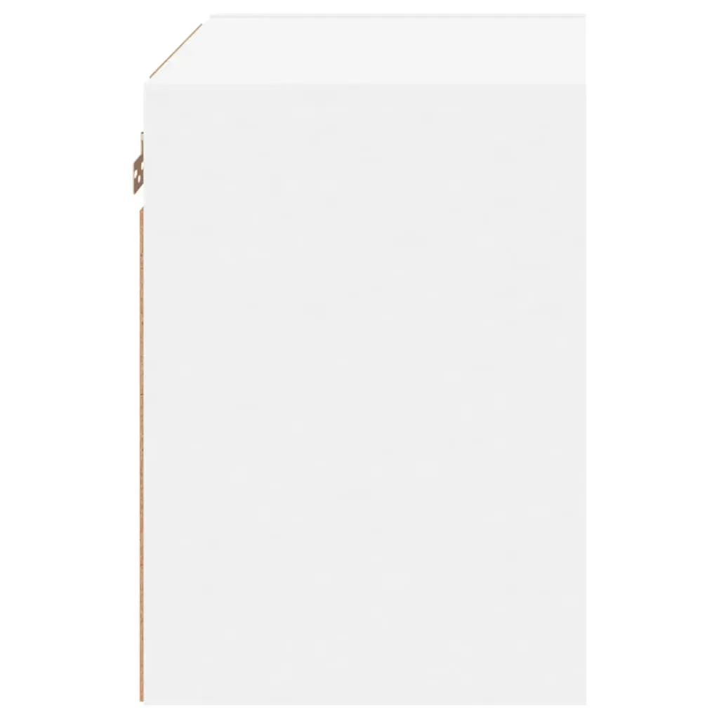 Bedside Cabinets with LED Lights Wall-mounted 2 pcs White Price