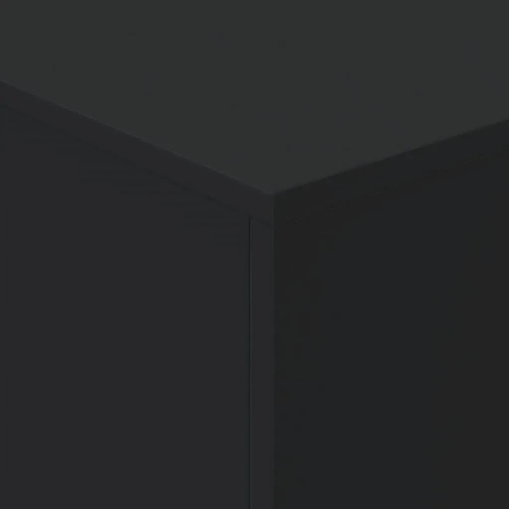 Coffee Table with LED Lights Black 90x50x40 cm Price