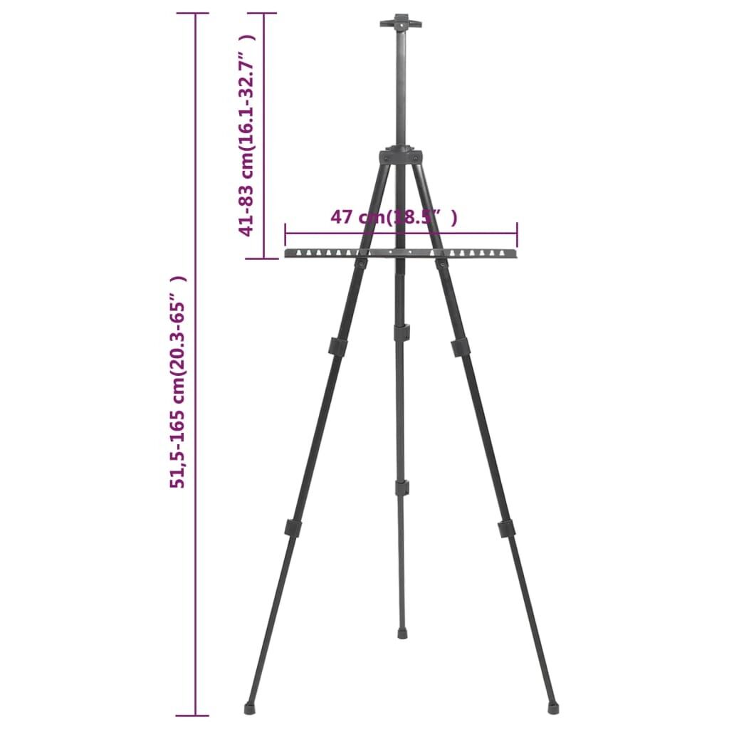 Adjustable Display Easel Black Metal Price