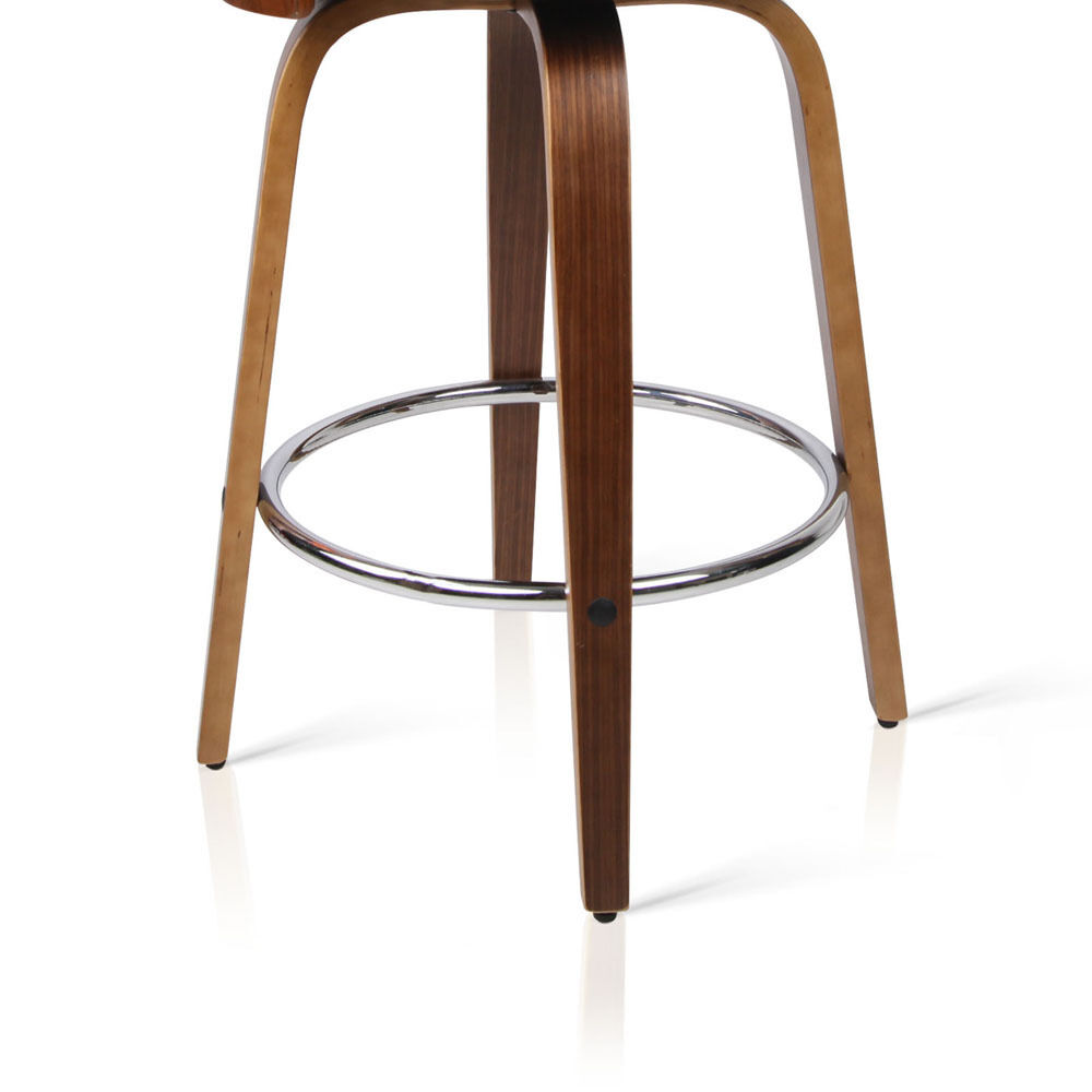 2x Bar Stools Swivel Leather Chair 65cm Price
