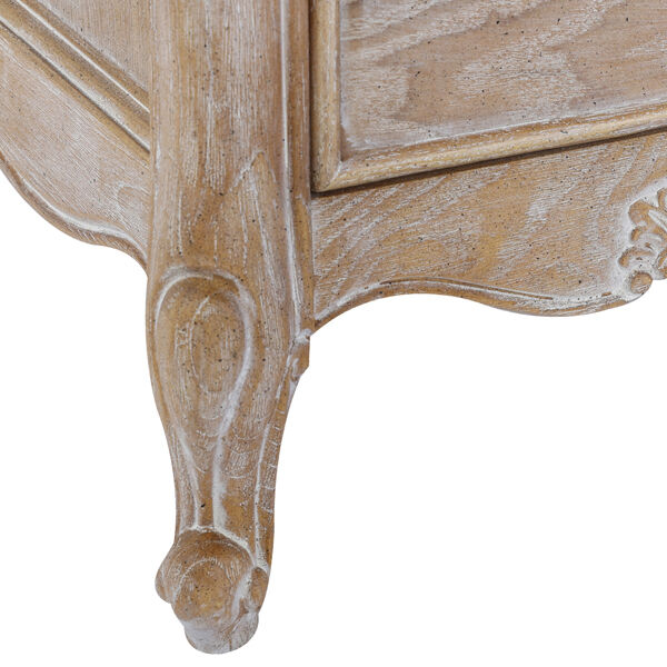 Bedside Table Oak Wood Plywood Veneer White Washed Finish Storage Drawers Price