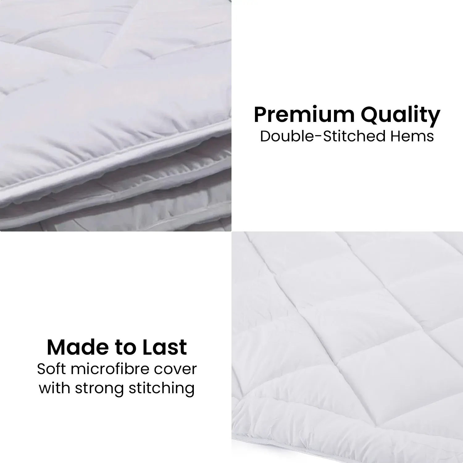 Hill 400GSM Microfibre Bamboo Quilt Comforter Doona Price