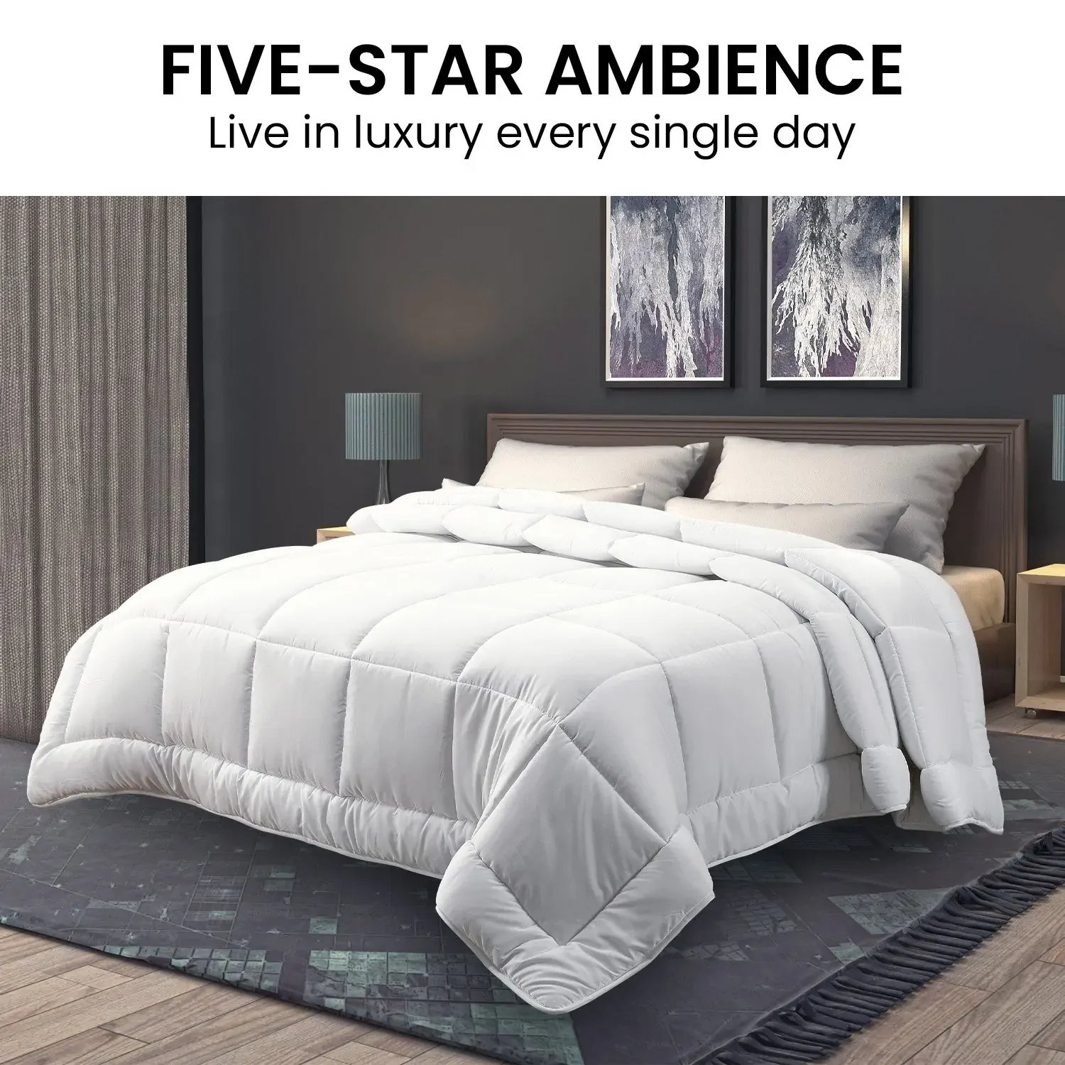 Hill 500GSM Goose Down Feather Quilt Duvet Doona Price