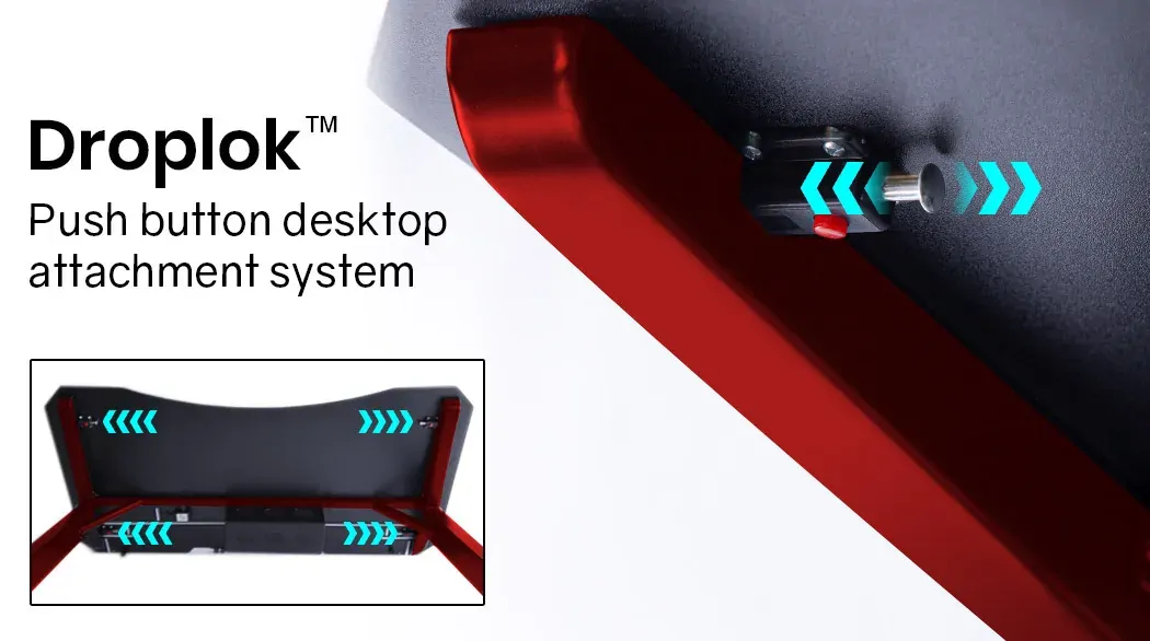 Gaming Desk 120cm Computer PC LED Lights Carbon Fiber Look Price