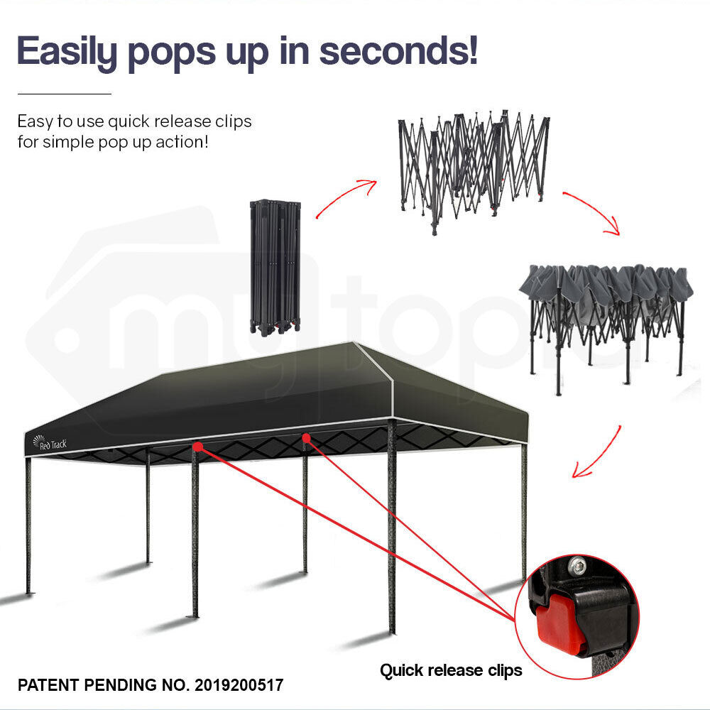 3x6m Folding Gazebo Shade Outdoor Foldable Marquee Pop-Up Price